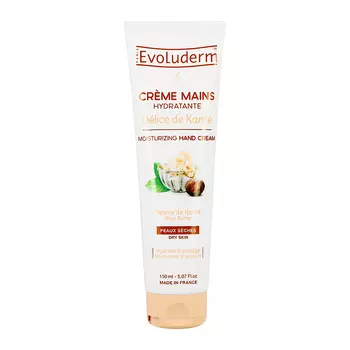 Крем для рук EVOLUDERM DELICE DE KARITE с маслом ши увлажняющий 150 мл