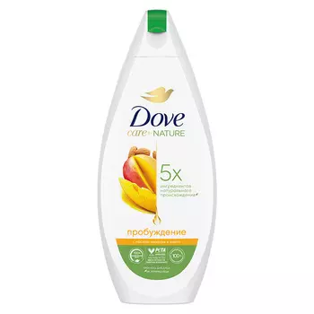 Крем-гель для душа DOVE пробуждающий с маслом миндаля и манго 250 мл