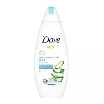 Крем-гель для душа DOVE увлажняющий уход с алоэ вера и березовым соком 250 мл