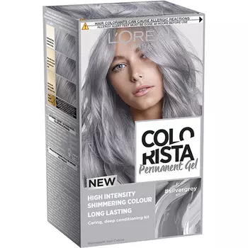 Крем-краска для волос LOREAL COLORISTA серебрянный серый 150 мл