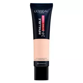 Крем тональный для лица LOREAL INFAILLIBLE MAT 24 часа тон 25