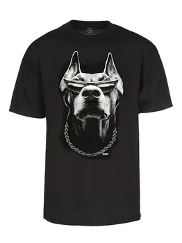 Футболка унисекс Doberman Bad The Bone Gangster Dog S