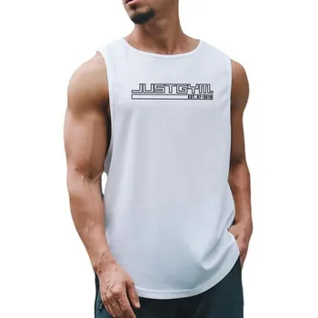 Muscleguys, Новое поступление, мужская летняя тонкая уличная одежда, удобный жилет, американская баскетбольная свободная сетчатая быстросохнущая футболка без рукавов M чёрный