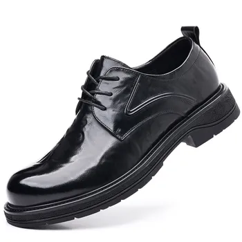 Туфли мужские Men"s Casual Men Low-Top Xiwencha, коричневый
