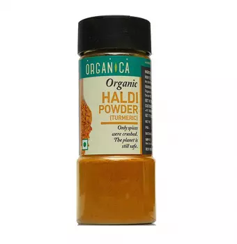 Куркума молотая (75 г), Haldi Powder, произв. Organica