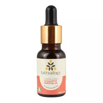 Эфирное масло Эвкалипта (15 мл), Eucalyptus Essential Oil, произв. Tattvalogy