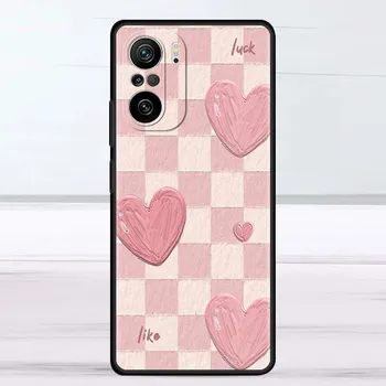 Case For Xiaomi Redmi Note 11 9S 10 9 8 7 9A 9C 9i K40 8T 10C 9T K50 Silicone Phone Shell Flower Cute Redmi Note 10 5G