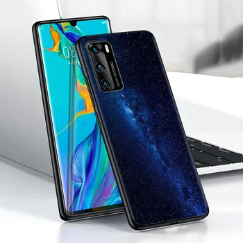 Чехол Sky Space Planet Moon Stars для Huawei P30 P Smart Z P40 Lite E P20 Y7 Y9 Honor 8X Play 9A 50 20 Pro, черный, мягкий чехол для телефона Huawei P30