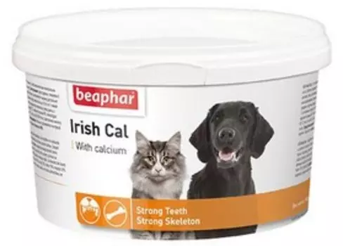 Beaphar Irish Cal Strong Teeth / Кормовая добавка Беафар для Собак и Кошек с повышенным содержанием Кальция