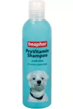 Beaphar ProVitamin Shampoo Aloe Vera / Шампунь Беафар с Провитамином В5 для собак Белых окрасов