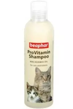 Beaphar ProVitamin Shampoo Macadamia Oil / Шампунь Беафар с маслом Австралийского ореха для кошек и Котят с Чувствительной кожей