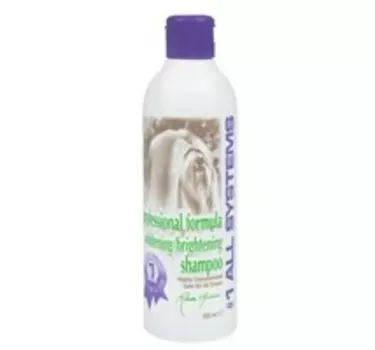 1 All Systems Whitening Shampoo шампунь отбеливающий для яркости окраса