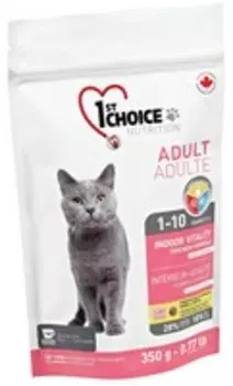 1st Choice Indoor Vitality / Сухой корм Фёст Чойс для Домашних кошек Цыпленок