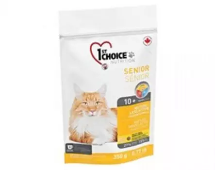1st Choice Senior Mature or Less Active / Сухой корм Фёст Чойс для Пожилых или Малоактивных кошек Цыпленок