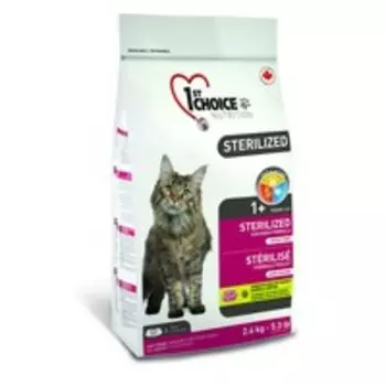 1st Choice Sterilized / Сухой Беззерновой корм Фёст Чойс для Стерилизованных кошек Курица Батат