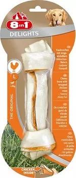 8in1 Delights L / 8в1 Косточка с куриным мясом для крупных собак