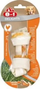 8in1 Delights S / 8в1 Косточки с куриным мясом для мелких и средних собак 11 см