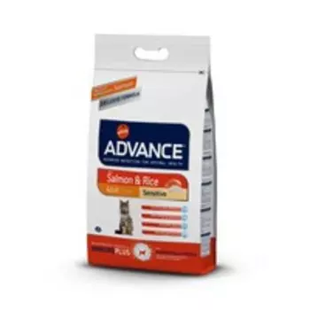 Advance Adult Salmon Sensitive / Сухой корм Адванс для взрослых кошек с Чувствительным пищеварением Лосось рис