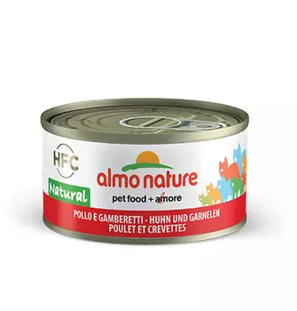 Almo Nature Legend HFC Adult Chicken & Shrimps / Консервы Алмо Натюр для кошек с Курицей и Креветками (цена за упаковку)