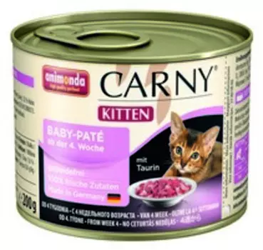 Animonda Carny Kitten Baby-Pate / Паштет Анимонда для Котят (цена за упаковку)