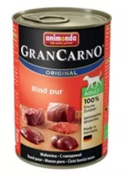 Animonda GranCarno Original Adult / Консервы Анимонда для собак с Говядиной (цена за упаковку)