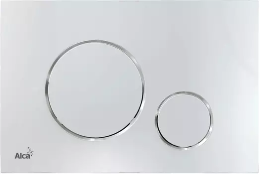Кнопка смыва AlcaPlast THIN M671 хром глянцевый