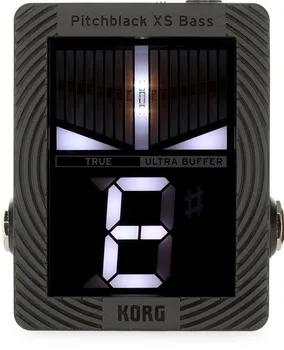 BASS Pitchblack XS Bass ХРОМАТИЧЕСКИЙ ПЕДАЛЬНЫЙ ТЮНЕР Специальный басовый тюнер KORG KORG/PB-XS