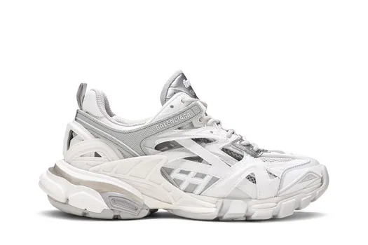 Кроссовки Balenciaga Wmns Track.2 Open Sneaker 'White Grey', белый