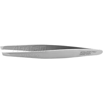 Скошенный пинцет для бровей Expert 62 Type 4 Staleks