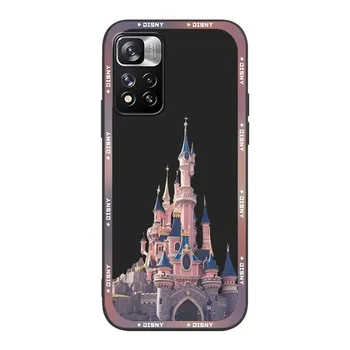 Розовый чехол с замком для Xiaomi Redmi Note 8 10 10S 11 9 11S 7 12 Pro Plus 12S 9S 8T 11E Pro 11T, мягкий черный чехол из ТПУ для телефона Redmi Note 12 Pro