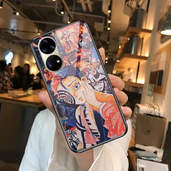 Чехол для телефона из мягкого закаленного стекла Kamado Nezuko Kimetsu No Yaiba Demon Slayer TPU для Huawei P40 Pro lite 5G P30 P Smart Z 20 Huawei P20 lite