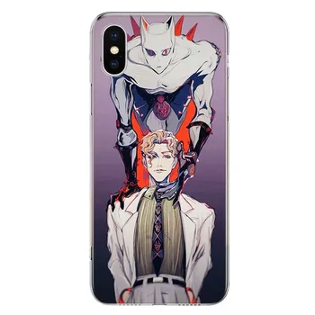 Чехол для телефона с аниме «JoJo Bizarre Adventure» для Apple iPhone 11 12 13 14 Pro 7 XR X XS Max 6 6S 8 Plus + Mini 5 SE, мягкий принт iPhone 11