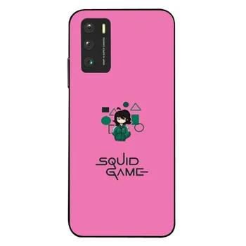 Чехол для телефона Squid Game для Xiaomi Mi 8 Lite 9 SE 10 10T Pro Mi 11 для серии Mi, черный силиконовый мягкий чехол Mi 8 SE
