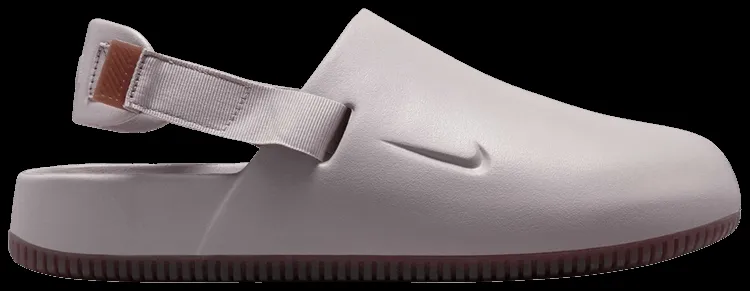 Кроссовки Nike Calm Mule 'College Grey Gum', серый