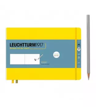 Скетчбук горизонтальный Leuchtturm A5, желтый