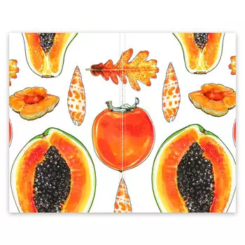 Скетчбук Maxgoodz "CLassic Fox and Owl" Orange А5, 32 л, 120 г