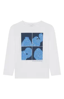Хлопковый лонгслив Stella McCartney