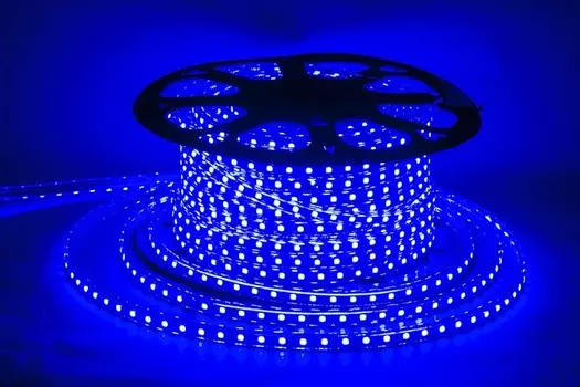 50м. Комплект светодиодной ленты синего цвета, 5050, 14,4W, 220V, 60LED/m Sneha 5050-60-220V BL 1397815