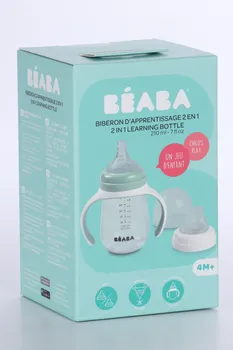 Поильник Beaba зеленый, 210 мл
