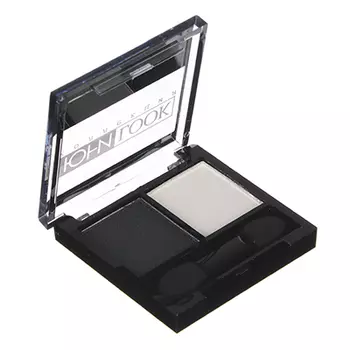 Тени для век 2-х цветные тон 01, вес 3,2 г, ЮниLook ТВ-2