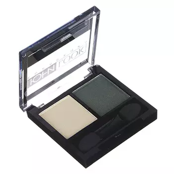 Тени для век 2-х цветные тон 04, вес 3,2 г, ЮниLook ТВ-2
