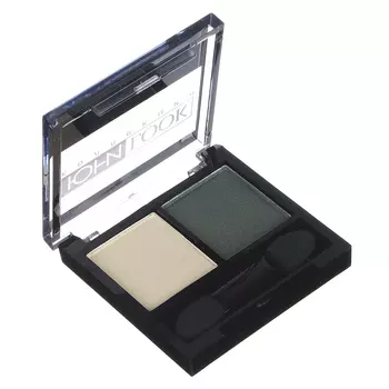Тени для век 2-х цветные тон 04, вес 3,2 г, ЮниLook ТВ-2