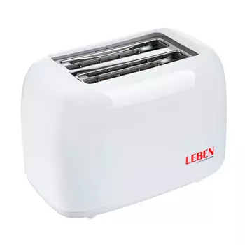 Тостер LEBEN 650 Вт, 2 отделения, 6 степеней прожарки 271-017