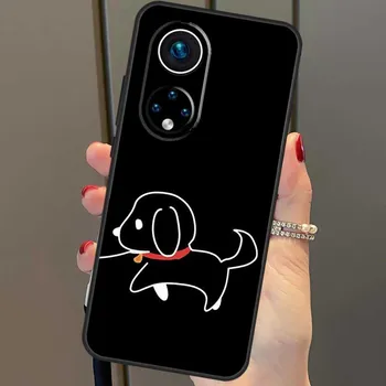 Черный чехол BFF Best Friends Forever для Honor 50 Lite, чехол для Huawei P20 P30 P40 Pro Nova 9 5T P Smart 2021 8X 9X 10i Huawei P50 Pro