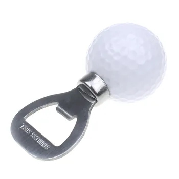 Golf Ball Bottle Opener Golf Themed Beer Bottle Opener Funny Fridge Beer Opener Golfer Novelty Gifts for Golf Lover Tool зелёный