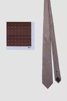 Набор: Галстук+Платок Brioni