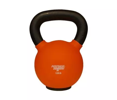 Обрезиненная гиря 16 кг Perform Better Neoprene Kettlebell 8938 красный