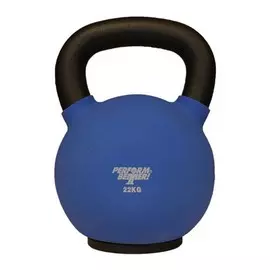 Обрезиненная гиря 22 кг Perform Better Neoprene Kettlebell 8941 синий