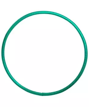 Обруч металлический BaseFit d90см, 0,9 кг, в мягком оплете (продается по 5 шт.)