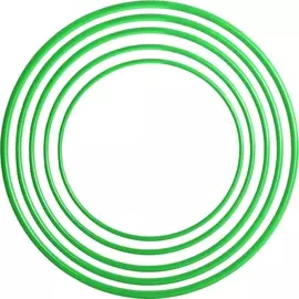 Обруч пластмассовый 60см зеленый